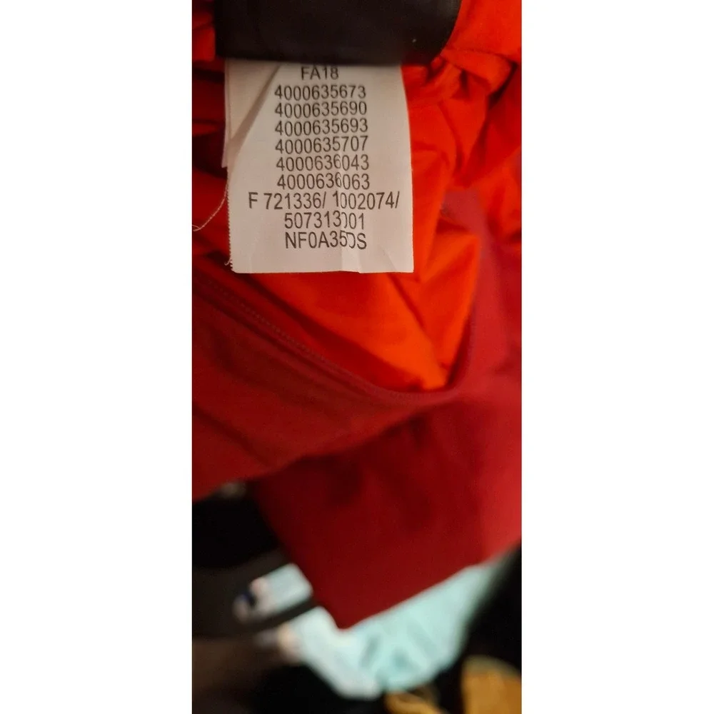 The North Face Ventrix Insulated Jacket Mens XL Red Ripstop Full Zip NF0A35DS